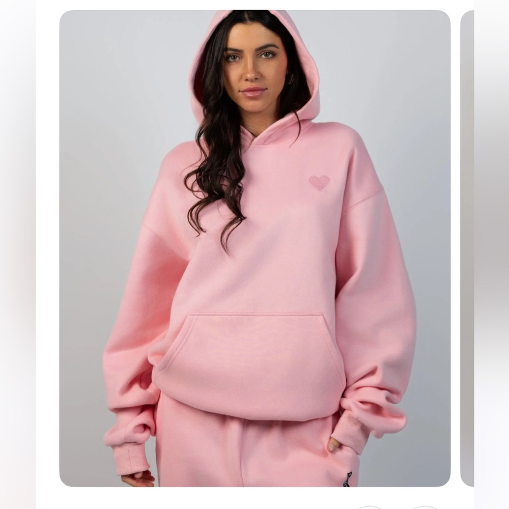 Comfrt Soft Pink Love Hoodie and pants. - Picture 6 of 6